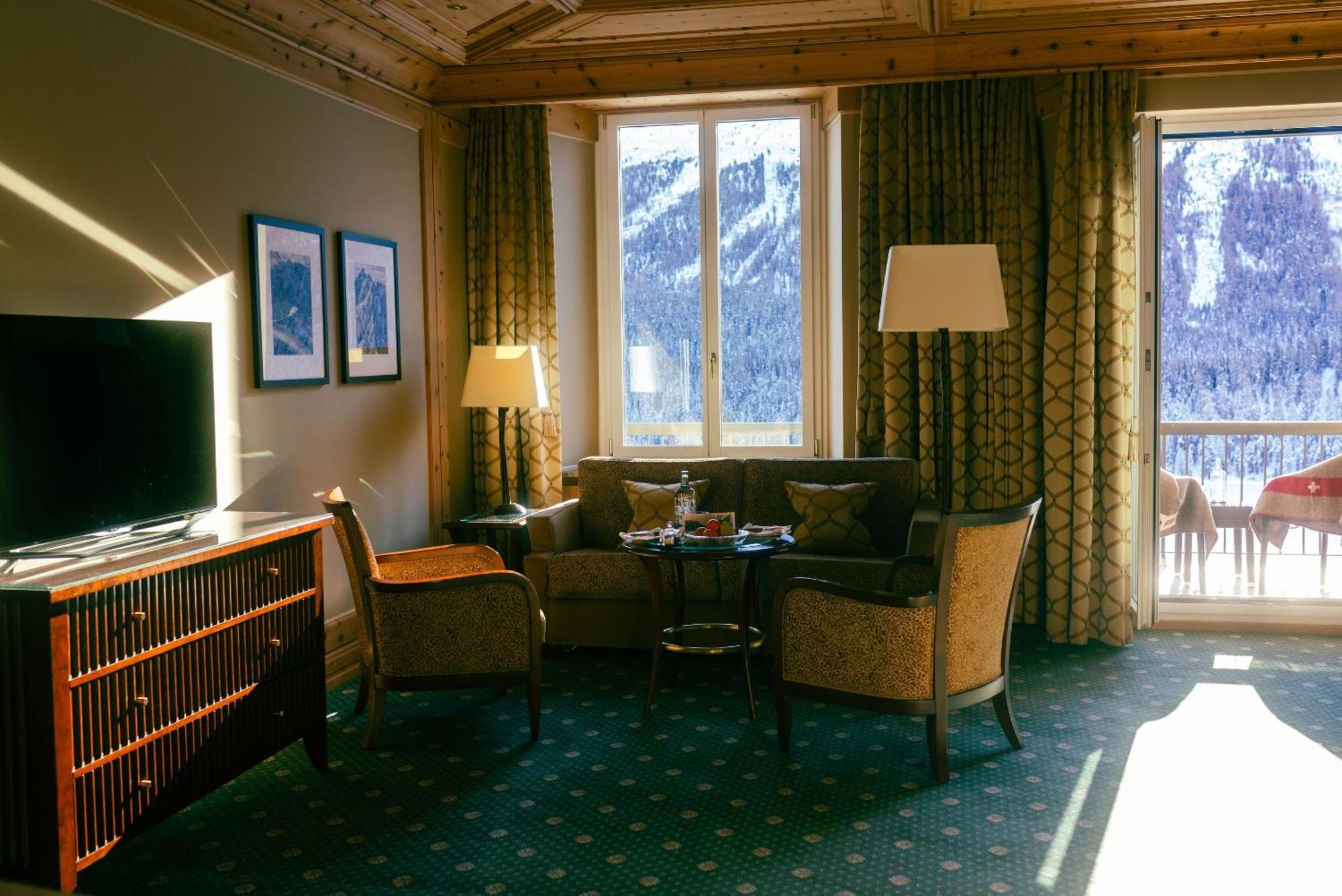 Kulm Hotel St. Moritz Exterior foto