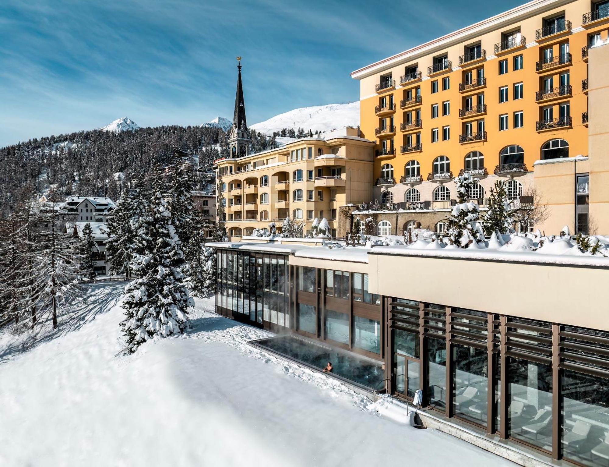 Kulm Hotel St. Moritz Exterior foto